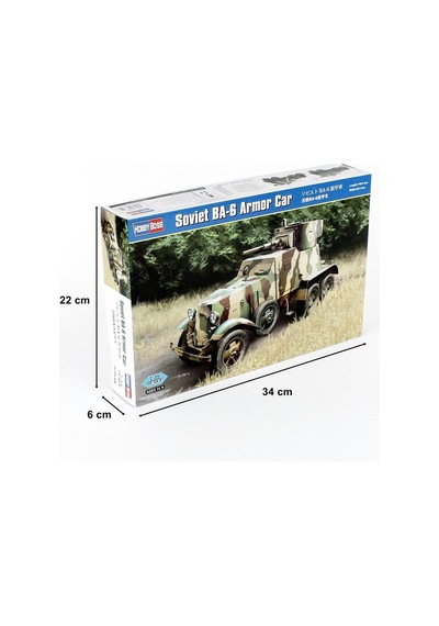 Hobbyboss 83839 1/35 Ölçek, Sovyet Zırhlı Otomobili, Plastik Model Kiti-51290
