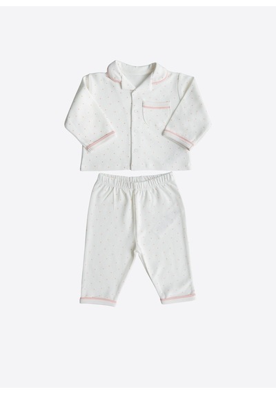 Kitikate Organik Pijama Takımı Lily Pembe Açık Pembe