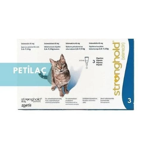 Strongholdd 2.6-7.5 Kg Kedi- 3 Pipet Skt:01.2027