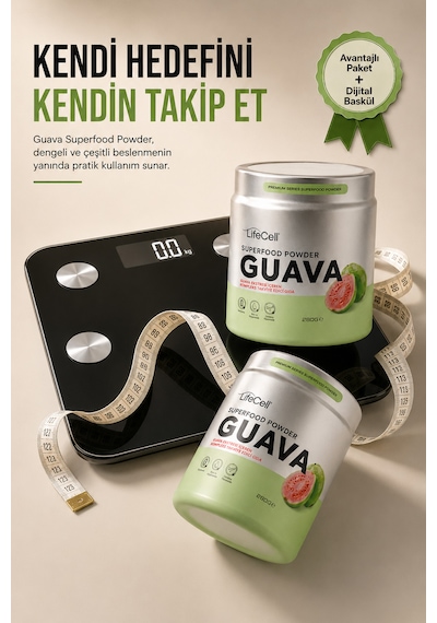 Guava Superfood Powder Guava İçeren Toz Takviye Edici Gıda