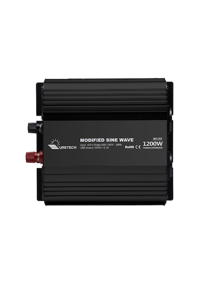 Uretech 1200 Watt Sinüs İnverter 12Vdc-220Vac 1200 W İnvertör