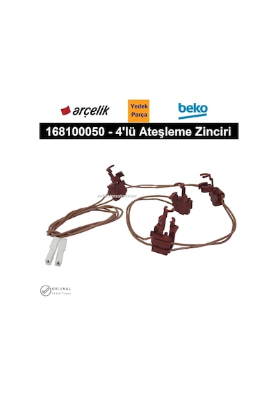 Arçelik Beko Altus Uyumlu Ocak Siviç Çakmak Ateşleme Sivici 168100050 - 385842209
