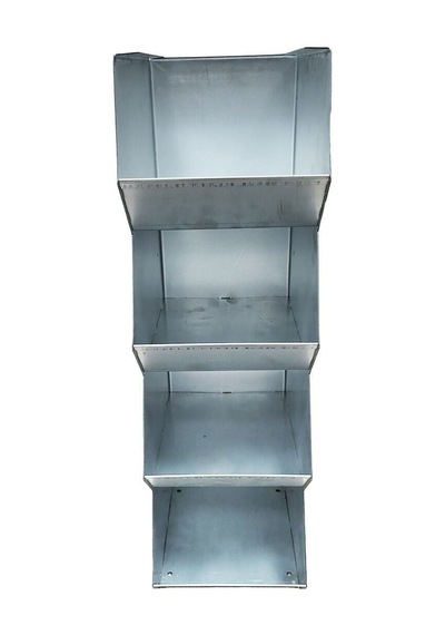 Zargana 10 Adet 4 Gözlü Modüler Galvanizli Metal Avadanlık Seti - Ekonomik Paket