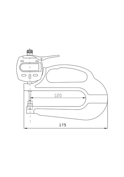 Fett AS-495023 Asimeto Saatli Kalınlık Komparatörü 0-10 MM