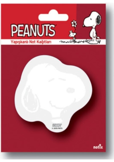 Yapışkanlı Not Kağıdı Snoopy Şekilli 50 Yaprak 100x75 Mm
