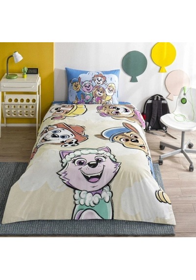 Paw Patrol Cloud Tek Kişilik Nev Takımı Çok Renkli