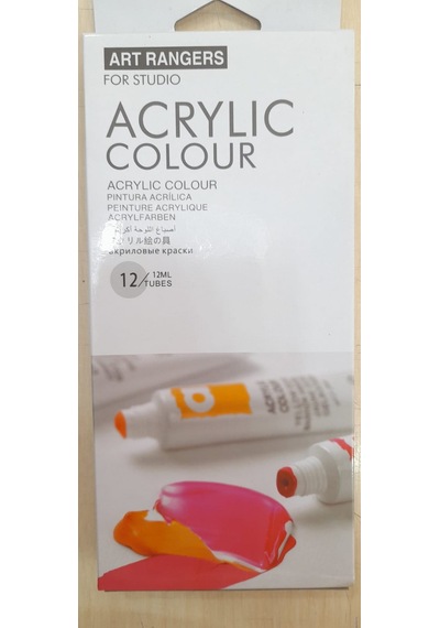 Art Rangers Akrilik Boya 12Ml Tüpte 12 Li