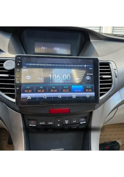 Snp Serisi Honda Accord 2013 İle 2017 Uyumlu 9 İnç Android Multimedya Sistemi 6-128 Gb Hafıza Carplay Android Auto Ve Geri Görüş Kamerası 9"
