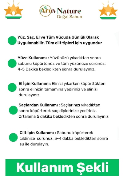 Eşeksütlü %100 Doğal Güzel Kokulu El Yüz Saç Vücut Orijinal Bitkisel Eşek Sütlü Sabunu 120g 7 Adet Karışık