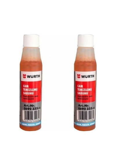 2 Adet - Konsantre Cam Suyu Temizleme Cam Sabunu 32ml.