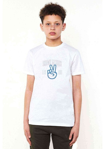 Tshirthane Shawn Mendes Peace 1998 Baskılı Unisex Çocuk Beyaz Tshirt