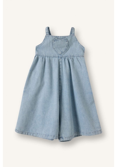 Defacto Kız Bebek Aplike Jean Tulum H6583a526hsnm39 Mavi-nm39