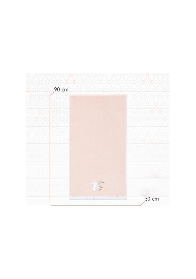 Gezenbebe Hero Nakışlı Bebek Çocuk El Ve Baş Havlusu 50x90 Gri