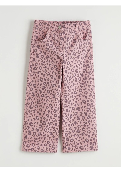 Lc Waikiki Pembe Standart Kalıp Kız Çocuk Gabardin Pantolon