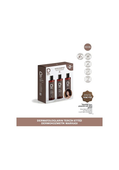 Biotin Şampuan 3 Al 2 Öde Kofre Kadin 1 Paket 1 X 200 Ml