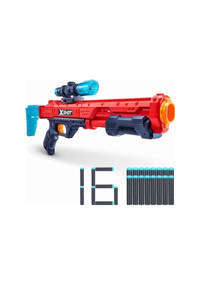 X-shot Hawk Eye 16 Mermili Sünger Dart Atan Silah S00036435