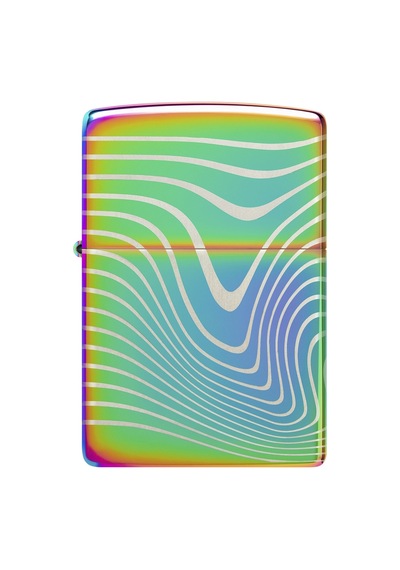 Zippo 151 Wavy Pattern Design Çakmak - 48775-109104