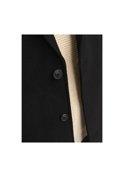Jack & Jones Jjeharrıson Yün Palto 12263845 Siyah