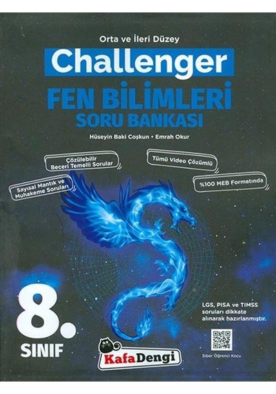 Kafadengi 8. Sınıf LGS Fen Bilimleri Challenger Soru Bankası