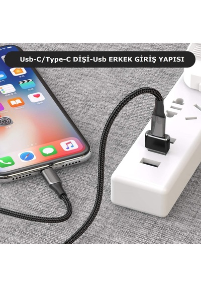 Cafele Apple iPhone  Uyumlu iPad Type-C Dişi Usb Erkek Çevirici