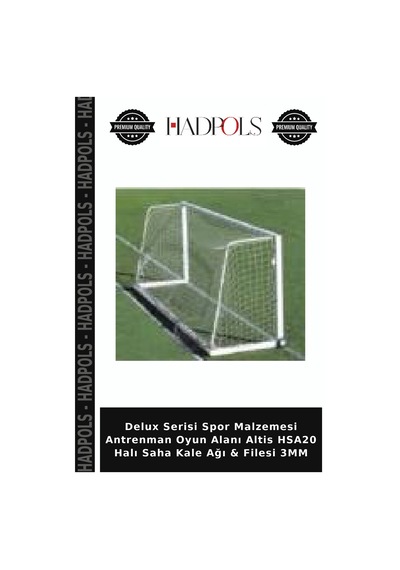Delux Serisi Spor Malzemesi Antrenman Oyun Alanı Altis Hsa20 Halı Saha Kale Ağı & Filesi 3mm Belirtilmemiş