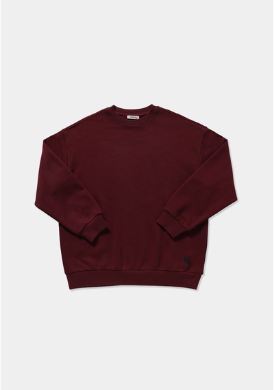 Colin's Colins Relaxed Fit Yuvarlak Yaka Baskılı Kadın Bordo Sweatshirt Cl1080989 Q1.v2 Bur Çok Renkli