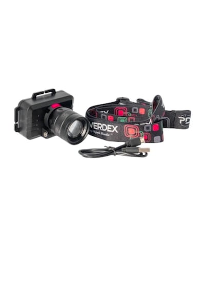 Pd-7772 Usb Şarjlı Zoomlu Kafa Lambası