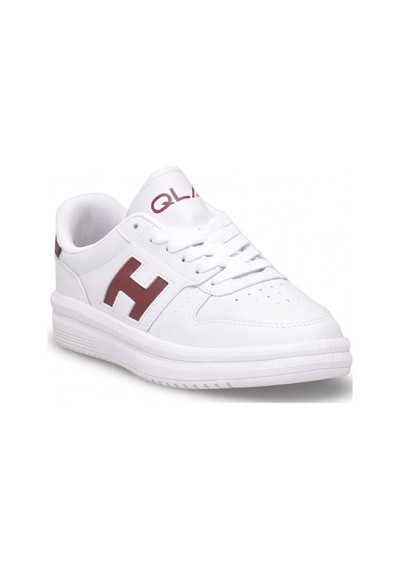 Ayakkabı Fuarı Elit Asqla1457 Kadın Klasik Sneaker Beyaz