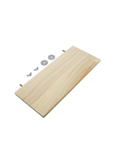 Tr Kuş Tüneği Platformu, Cilalı Ahşap, Güvenli Ve Stabil, Kuş Papağan Ve Küçük Evcil Hayvan İçin 30 X 5,3 İ