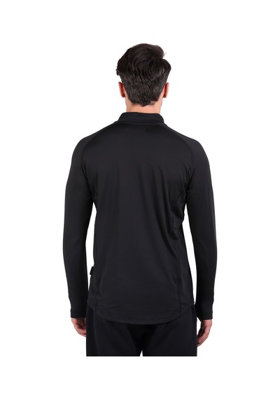 Thermoform Extreme Yarım Fermuar Sweatshirt Heat Siyah Hzt18054 R001 Siyah