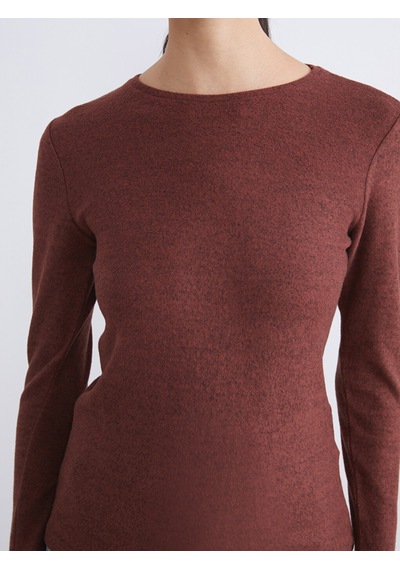 Lcw Everyday Turuncu Bisiklet Yaka Kadın Body