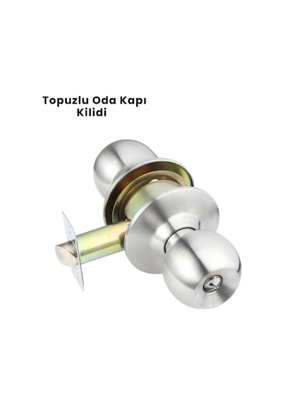 Mey İthalat Topuzlu Kapı Kilidi Çok Renkli
