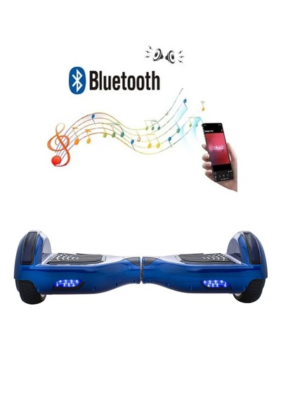 Citymate Hoverboard Elektrikli Kaykay Bluetooth 6.5 Mavi