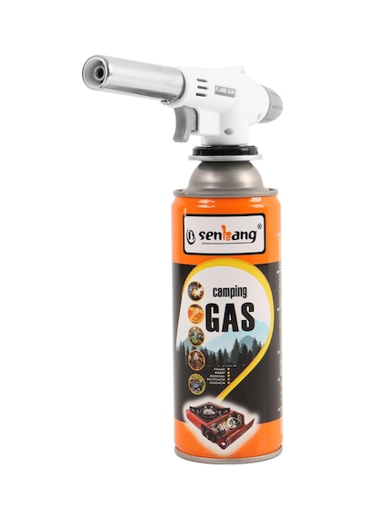 5'li Gaz Kartuşu Set Beşli Pürmüz Gazı 5 Adet 227 Gr Kamp Gazı Kartuş Seti Gümüş