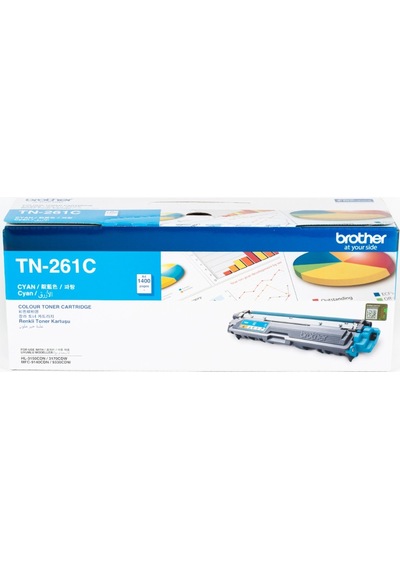 Brother Tn-261C Mavi Toner (1400 Sayfa)
