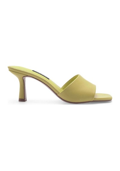 Nine West Pızale 3fx Sarı Kadın Topuklu Terlik Sarı