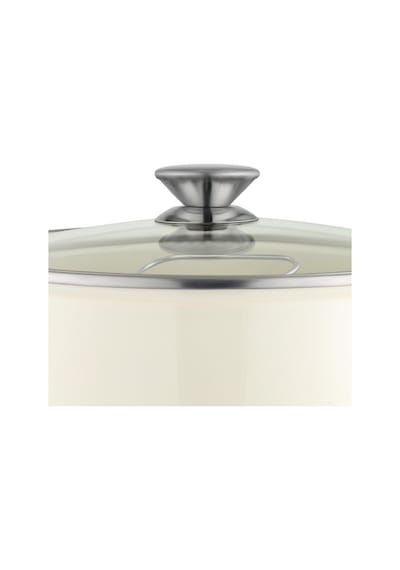 Madame Coco Salentino Kızartma Tenceresi - Beyaz - 22 Cm 8684427212172 Beyaz