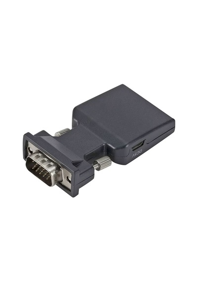 Vga To Hdmı Çevirici 3.5mm Ses Kablosu İle Tv Monitörü Projektör İçin Uygun