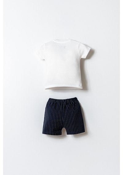 U.s. Polo Assn. Erkek Bebek Beyaz Şort Takım 5274-50033 Beyaz