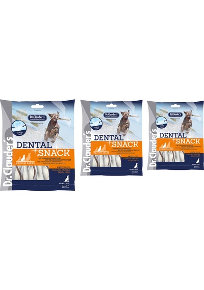 Dr. Clauders Dental Snack Ördekli Diş Sağlığı Köpek Ödülü 170 Gr - 3 Adet