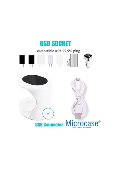 Microcase Kalıcı Oje Protez Tırnak Mini Uv Led Oje Kurutucu - Al5159
