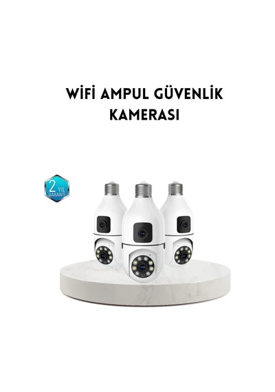 Ampul Tipi Wifi Kamera 2mp Lensli Full Hd Görüntü Ve Akıllı Hareket Algılama 98980574