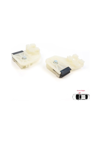 Ön Sağ Cam Kriko Klipsi R1+r2 Vw Polo Mk4 6q 9a 9n 4/5-kapı İçin
