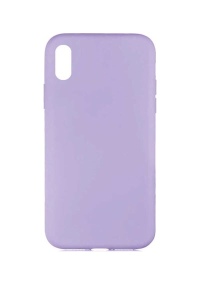 Apple Uyumlu iPhone Xr 6.1 Kılıf Zore Lsr Lansman Kapak Açık Mor