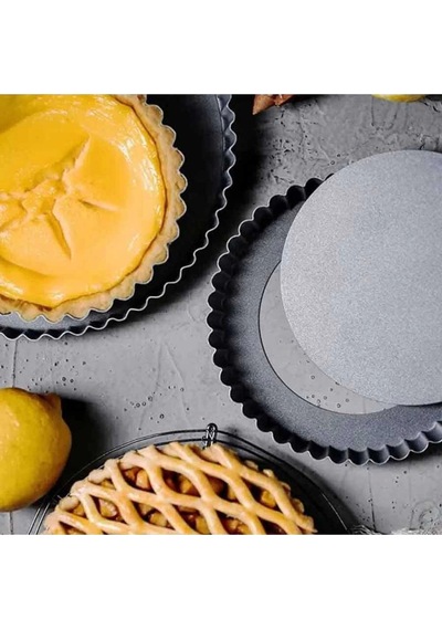 Tart Kalıbı 10 Cm Trt-10 Metal Siyah Diğer