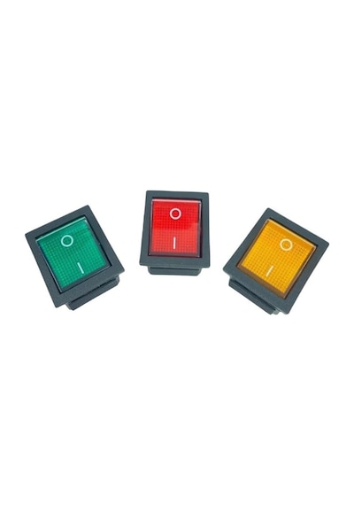 Sanec Ic-104 Geniş Işıklı Anahtar On-off 4p Diğer