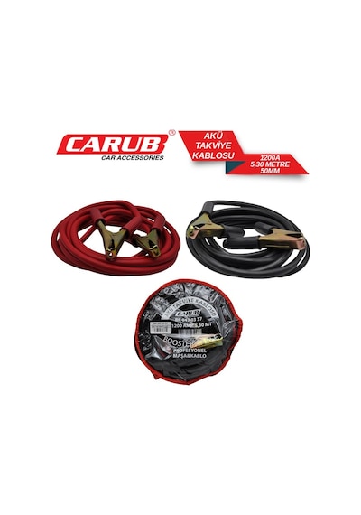 Carup Akü Takviye Profesyonel 50 Mm 1200 Ah.5,3 Mt