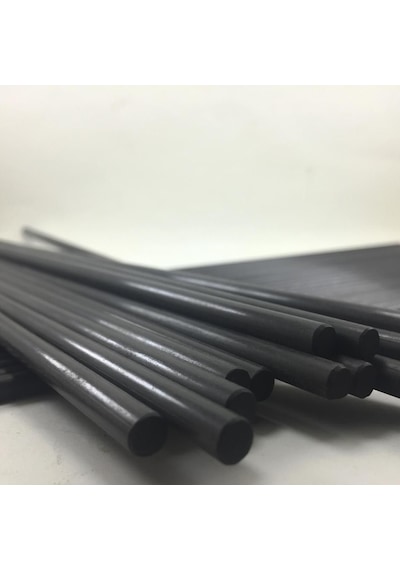 Zeytin Hasat Makinesı Karbon Fiber Çubuk 5 Mm Düz 8 Adet