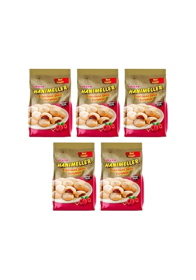 Ülker Hanımeller Frambuaz Soslu Kurabiye 5 x 150 G