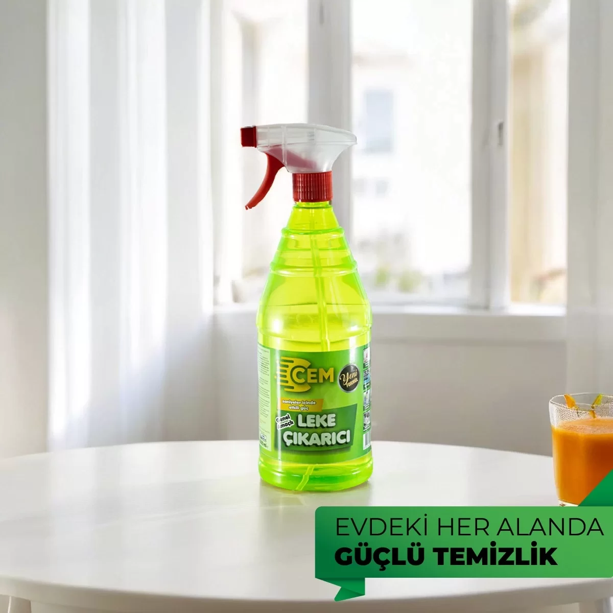 Cem Car Care Çok Amaçlı Leke Çıkarıcı Ve Yüzey Temizleyici 1 L